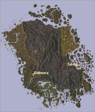 [Cure for Corprus Main Quest Map Locations, 321x375 (29 kb)]